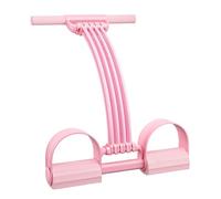 Fitness Pedal Exercise Band - Elastic Workout Rope with Handles and Foot Pedals, Strength Training Equipment for Abdomen Waist Arm Leg Workout Home Gym Men Women Boys Girls