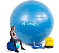 Fitness Pilates Ball,58 Cm,With Inflator,Non-Slip,Anti-Puncture,Washable,For Sports,Pregnant Women,Py-01
