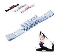 Fitness Resistance Band for Stretching and Yoga, Resistance Bands with Handles for Arms, Elastic Training Bands for Yoga, Stretching, Pilates, Fitness (Blue,8)