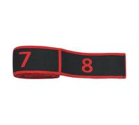 Fitness Resistance Bands - 8-Section Numbered Set with Clear Markings Upgraded Version Asana Training Design | Yoga Stretching Tool, Pilates Resistance Trainer, Home Fitness Exercise