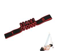 Fitness Resistance Bands for Stretching, Fashion Puller Exercise for Stretching and Yoga, Adjustable Numbered Resistance Band (Red)