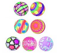 Fitness Saute De Balle Jouet Clignotant Football Gonflable Lumineux pour W/LED Flashing Light Nouveauté Sensory Gag Child Party Pr Toys for Kids for Boys for Girls for Kids