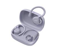 Fitness Series JVC HAE-C75T-V Écouteurs de sport sans fil avec arceau réglable, réduction active du bruit, mode ambiant, IP57, 40 heures d'autonomie, égaliseur App, faible latence, microphone - Violet