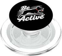 Fitness Soyez Actif pour la Fitness et Les Amis des Chiens PopSockets PopGrip pour MagSafe