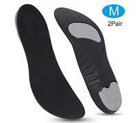 Fitness Sport Semelle Respirante Amortissante Absorbe La Sueur Désodorise Coussin D'air Pour L'été Basket-ball Course À Pied Gym Entraînement Matériau EVA S M L Taille 4 Pack (Taille M (38-41))