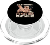 Fitness Toes in My Mouth Fétichiste des Pieds Love Toe S CKER PopSockets PopGrip pour MagSafe