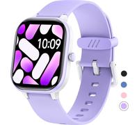 Fitness Tracker Watch For Kids, Ip68 Waterproof Smart Watch With 19 Sports Modes, Pedometer, Sleep Monitor, Great Gift For Girls Teens 6-16 (Mauve)