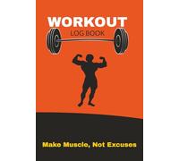 Fitness Workout Planner Book: Daily Workout Goal Setting & Tracking For Men & Women | 6x9 Inches, 150 Pages | Its Easy To Handle And Carry To GYM , Aesthetic Look