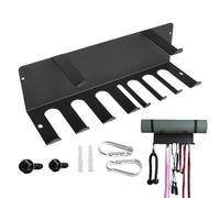 Fitness Zubehoer - Edelstahl Wandhalter Organizer Vielseitig, Tragfaehige Regalbretter Modern | Praktische Aufbewahrung Fuer Zuhause Training Raum Damen Herren Wohnzimmer Kleiderschrank