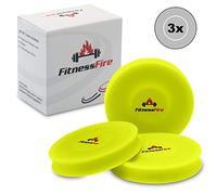 FitnessFire Set de 3 Mini frisbees - Le Petit Disque de Frisbee Vole à Plus de 60 mètres - Le Nouveau Sport à la Mode - Alternative au Frisbee Ordinaire