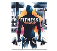 Fitnessjournal pour femme Fitness Workout Journal Diet FitnessStudio Expert Log Book Splemer | 2025 Nouveau livre Fitness Fitness Plan régulier pour rester en