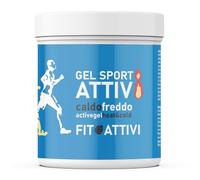 FITOATTIVI - Gel actif à triple concentration 550 ml avec arnica, vitamine E, collagène et acide hyaluronique, gel de massage idéal pour les sportifs avant et après l'entraînement, 100% made in Italy