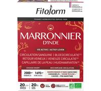 Fitoform Le Marronnier D'Inde Bio Complément Alimentaire Ampoules 20x10ml