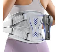 Fitomo Bande Lombaire Support Dos 4D Respirant en Tricot - Soulage la douleur au dos pour les longues assises, la conduite et la gym sciatique