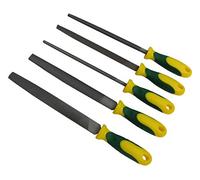 FITOOL Lime en acier au carbone T12 6 pouces, 5 pièces, coupe moyenne, dureté HRC65, pour limer le métal tendre, Alumnium, Étain, Cuivre, plastique dur, bois dur, Lime en métal de qualité supérieure