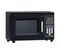 Fitooles 1/12 Miniature Cuisine Micro-ondes Décoration en Bois Pièce Pour Les Passionnés De Poupées Et Maquette Cuisine Miniature Détaillée