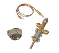 Fitooles Adaptateur de contrôle de gaz multifonction avec notre ensemble de sécurité comprend les composants nécessaires tels que le bouton de propane résistant à la corrosion