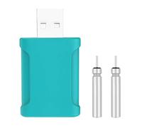 Fitooles Canne à pêche électronique lumineuse avec batterie au lithium 3,7 V - LED amovible - Charge USB - Crochet de pêche