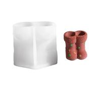 Fitooles Moules en résine de silicone pour travaux manuels, chaussettes, jardinières, boîtes cadeaux, flexibles, durables, faciles d'entretien, résines artisanales, moules en silicone