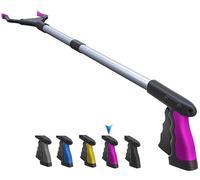 FitPlus PowerGrip T9, outil de préhension, mâchoire large, pliable, câble en acier, avec 96 points de préhension pour une prise ferme, 81 cm avec aimant.