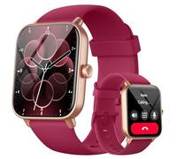 Fitpolo Montre Connectée Femme avec Appel Bluetooth 5.3, Smartwatch IP68 avec Fonction Féminine/120+ Modes Sport/Fréquence Cardiaque/Sommeil/SpO2 Montre Connectée Podomètre Calories Android iOS