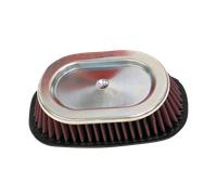 Fitre à air Oval Conique Chrome K&N Universal