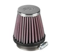 Fitre à air Rond Conique Chrome K&N Universal