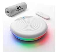 FitsMANN Vortex Appareil d'exercice avec plaque vibrante 30 vitesses 5 | Plateforme vibrante sans balais 150 W avec écran tactile à distance et tapis antidérapant et capacité de 100 kg pour le