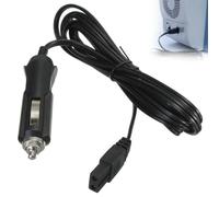FiTspi 1 câble d'alimentation de rechange 1,8 m 12 V pour voiture - Allume-cigare vers 12 V CC - 2 broches - Pour pompe gonflable, aspirateur, réfrigérateur de voiture (1)