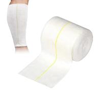 FiTspi Bandage de soutien tubulaire élastique lavable dans les 2 sens pour emballage humide et sec, bandages extensibles réutilisables pour poignet, bras, jambe, genou et soutien musculaire (10 cm x 5