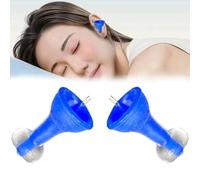 FiTspi Bouchons d'oreilles gonflables innovants, ultra confortables, réutilisables, réduisant le bruit, bouchons d'oreille en silicone super doux, bouchons d'oreilles gonflables pour la natation, le