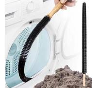 FiTspi Brosse de nettoyage de radiateur longue et flexible avec manche en bois - Outils de nettoyage pour machine à laver - 76,2 cm - Brosses à poils anti-poussière pour radiateur