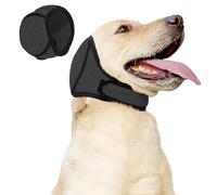 FiTspi Cache-oreilles pour chien, antibruit, confortable et silencieux, capuche apaisante, réglable pour soulager l'anxiété, la natation, le toilettage (taille M)