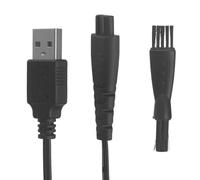 FiTspi Chargeur USB pour rasoir Remington, câble de rechange pour rasoir électrique HC4250, HC4255, MB4130, XR1330, F3, PF7500, MB4200, XR1350, XR1400, XR1470, XR1430