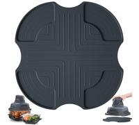 FiTspi Dessous de plat en silicone pour friteuse à air comprimé Ninja Crispi FN101UK, tapis de plan de travail résistant à la chaleur, tapis en silicone antidérapant pour comptoir de cuisine, durable