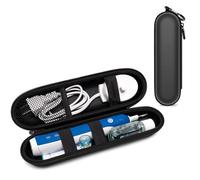 FiTspi Étui de voyage pour brosse à dents électrique Oral-B Pro, noir (étui de voyage pour brosse à dents électrique, 4 à 10 compartiments), Noir , Étui de voyage pour brosse à dents électrique