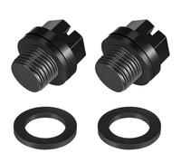 FiTspi Lot de 2 bouchons de vidange SPX1700FG pour filtre de piscine avec joint torique compatibles avec Hayward Super Pump/Power-Flo LX/Power Flo II/Max Flo, bouchon de pompe de piscine avec joints