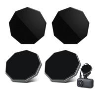 FiTspi Lot de 4 disques adhésifs métalliques de rechange pour caméra embarquée Garmin Mini 2/Mini 3/45/46/47/55/56/57/65W/66W/67W/Tandem/Speak Plus Part