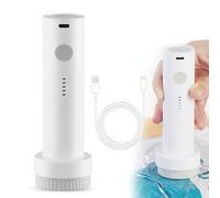 FiTspi Pompe à vide électrique sans fil pour sacs de rangement, pompe à air comprimé rechargeable 25 W, pompe d'aspiration pour sacs sous vide, idéale pour la literie/les vêtements