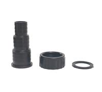 FiTspi Raccord fileté cannelé pour tuyau d'arrosage - Raccord écrou pour pompe submersible étang, bateau, caravane