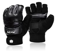 FitsT4 Demi-Mitaines pour entraînement UFC MMA Boxe, Kickboxing, Sparring, Grappling, Arts Martiaux, Muay Thai, Taekwondo
