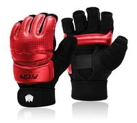 FitsT4 Demi-Mitaines pour entraînement UFC MMA Boxe, Kickboxing, Sparring, Grappling, Arts Martiaux, Muay Thai, Taekwondo