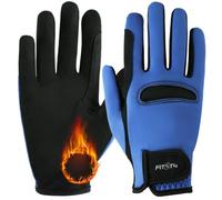 FitsT4 Sports Gants d'équitation d'hiver antidérapants pour enfant avec | Gants d'équitation d'hiver avec doublure intérieure pour enfants garçons filles avec écran tactile pour équitation