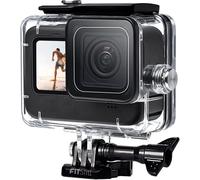 FitStill 60M/196FT Waterproof Case for Go Pro Hero 12/Hero 11/Hero 10/Hero 9 Black, Underwater Diving Housing for with Mounting Accessories
