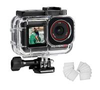 FitStill Boîtier étanche de 50 m pour DJI Osmo Action 5 Pro/Action 4/Action 3, photographie sous-marine, design double griffe, boîtier Dji Action 5Pro, épais scellé dji 5pro/4/3Accessoires