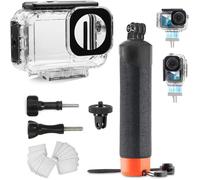 FitStill Boîtier Étanche Magnétique pour DJI Osmo Action 5/4/3, Monopode Flottant Inclus.