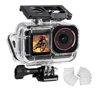 FitStill Boîtier étanche pour DJI Osmo Action 5 Pro/4/3, Protection pour Plongée sous-Marine jusqu'à 60 M/196 PI, Conception à Double Coque, Accessoires pour Action 5 Pro/4/3