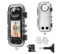 FitStill Boîtier étanche pour Insta 360 X4 étanche 40 m HD lentille en verre optique X4 boîtier de plongée photographie sous-marine protection intégrale compression x4 accessoires