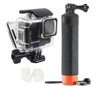FitStill Boîtier sous-marin étanche de 45 m avec filtre de plongée pour Go Pro Hero 4K (2024), poignée monopode flottante pour Hero 4K 2024