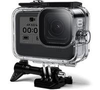 FitStill Coque étanche pour GoPro Hero 8 Black 60 m Boîtier de plongée avec Support Accessoires pour caméra d'action Go Pro Hero8